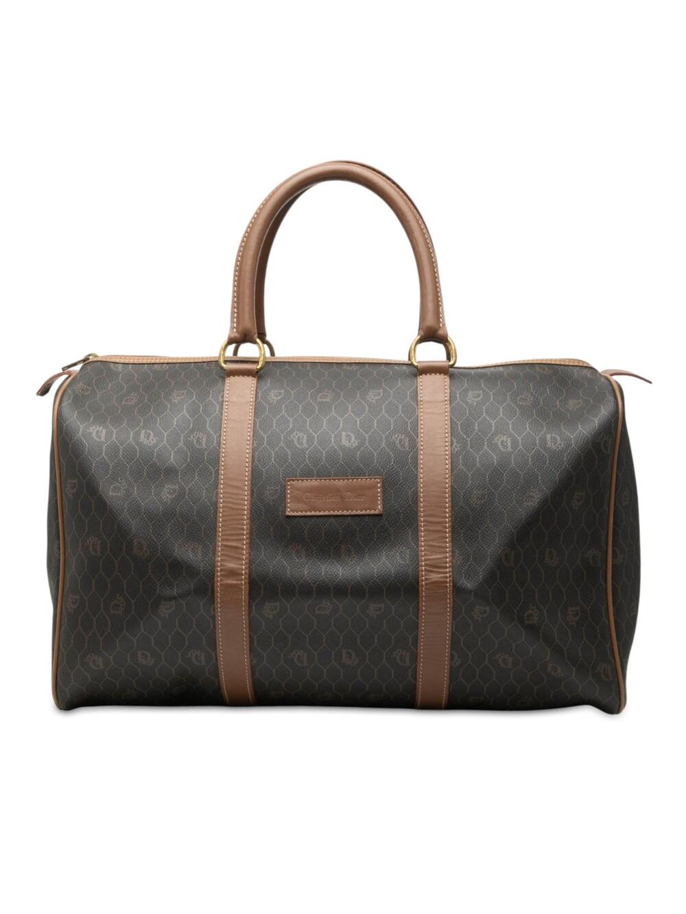 Dior Honeycomb Coated Canvas Boston Bag #340493D44B